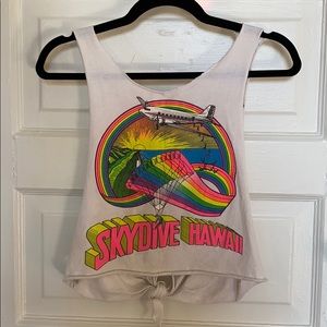 Hawaii sky diving crop